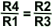 R2 = (U���/U� - 1) * R1