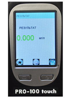 Алкометры - профессиональные алкотестеры Алкотектор PRO-100 touch